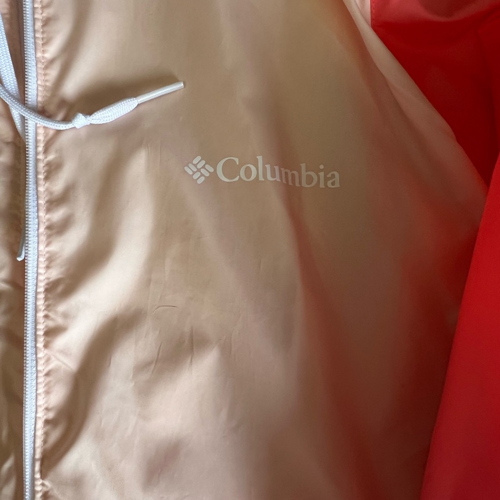 Fleece Lined Columbia Rain Jacket - Picture 3 of 6